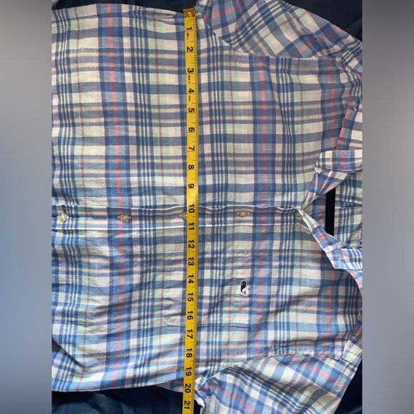 Vineyard Vines Slim Fit Tucker Men’s Medium Plaid Shirt - Picture 5 of 5